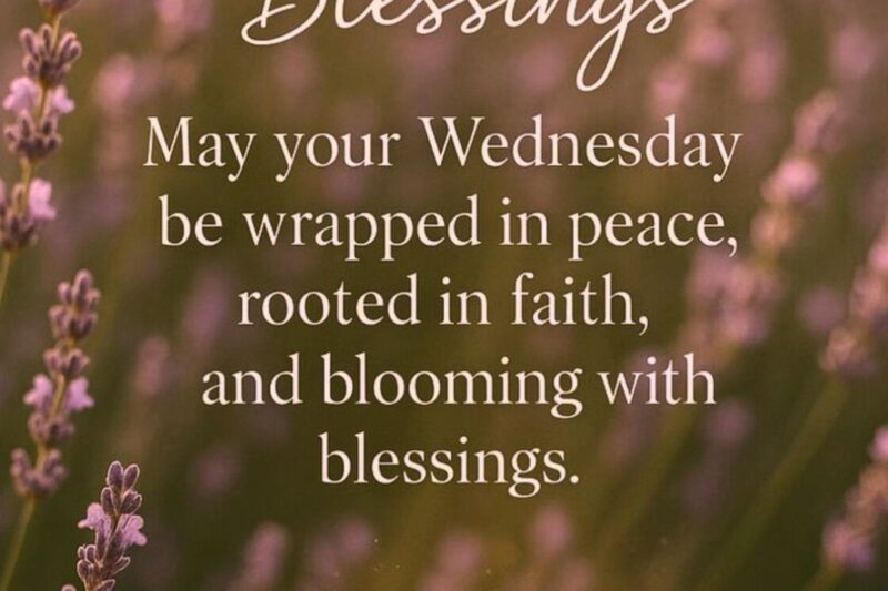 480+ Inspirational Wednesday Blessings and Prayers to Inspire Your Midweek