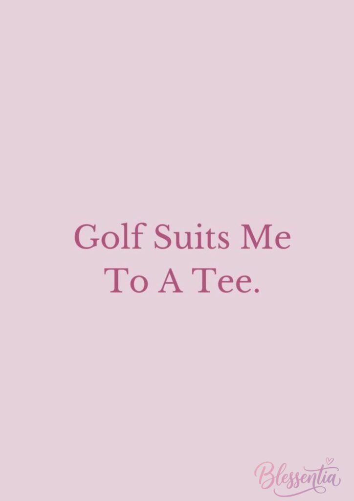 short-golf-captions